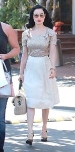 Dita Von Teese - out and about in West Hollywood (Aug. 20 2012)