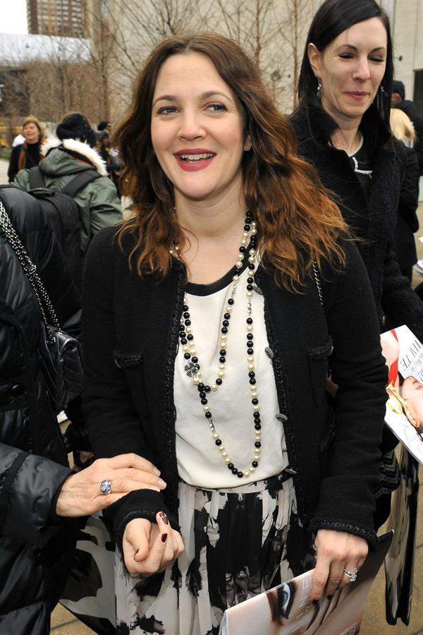 Drew Barrymore - Arrives at the New York City Ballet's Annual Luncheon Benefit (07.02.2013) 