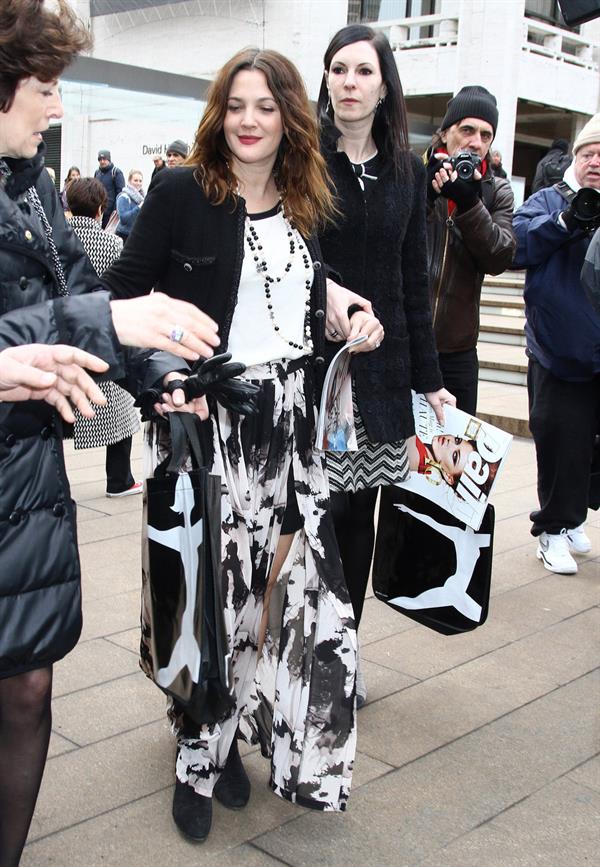 Drew Barrymore - Arrives at the New York City Ballet's Annual Luncheon Benefit (07.02.2013) 