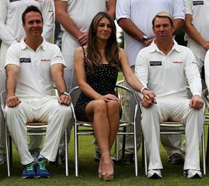 Elizabeth Hurley at Circenster Cricket Club in Cirencester- June 9, 2013 