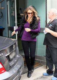 Elizabeth Hurley Visits a dentist in Melbourne - August 21, 2012