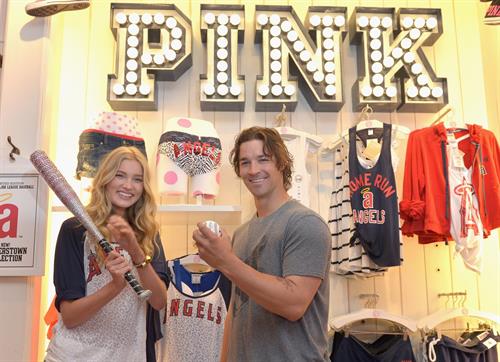 Elsa Hosk - Victoria's Secret PINK Southern California Store Opening in Newport Beach (May 31, 2012)