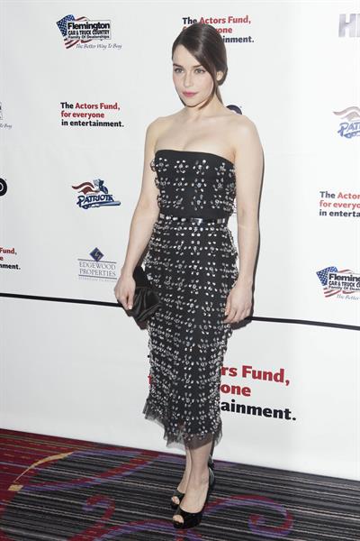 Emilia Clarke 2013 Actors Fund Gala, April 29, 2013
