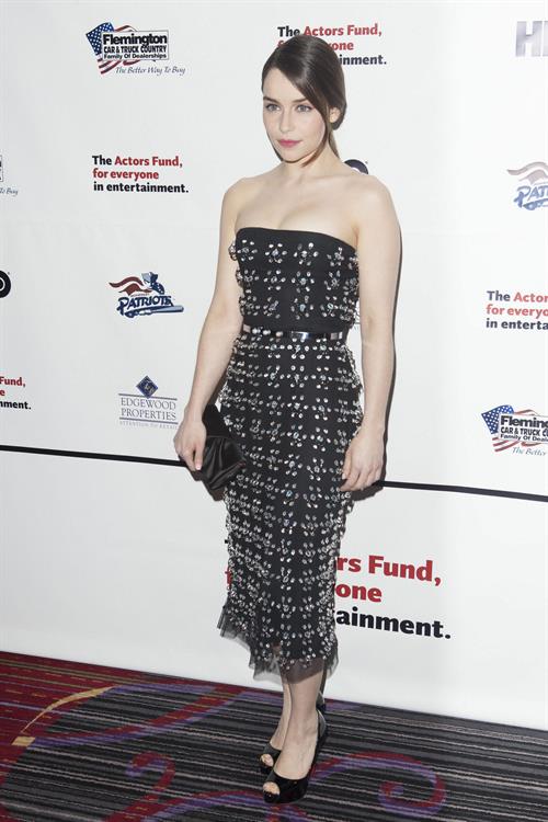 Emilia Clarke 2013 Actors Fund Gala, April 29, 2013
