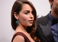 Emilia Clarke amfAR New York Gala To Kick Off Fall 2013 Fashion Week, Feb 6, 2013 