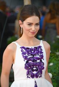 Emilia Clarke - 64th Primetime Emmys Nokia Theatre LA Sept 23, 2012