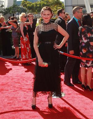 Emily Deschanel - Creative Arts Emmy Awards 9/15/12  