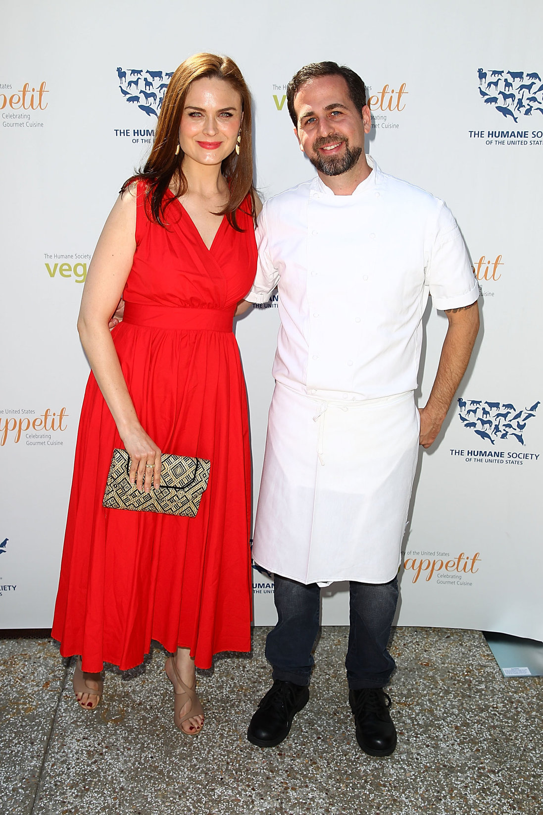 Emily Deschanel Pictures Emily Deschanel Humane Society of the United States Veg Appetit at Smogshoppe in LA on June 16, 2013