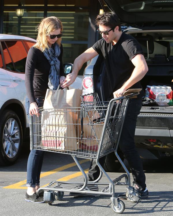 Emily VanCamp shops at Gelson's in Los Feliz 2/22/13 