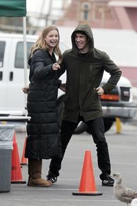 Emily VanCamp - On the Set of Revenge in Los Angeles (07.02.2013) 