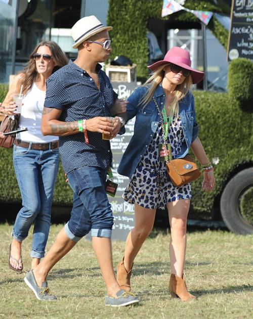 Emma Bunton - V Festival at Hylands Park in Chelsmford - August 18, 2012