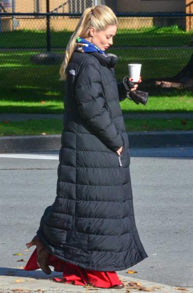 Emma Rigby “Once Upon a Time in Wonderland” set 10/18/13  
