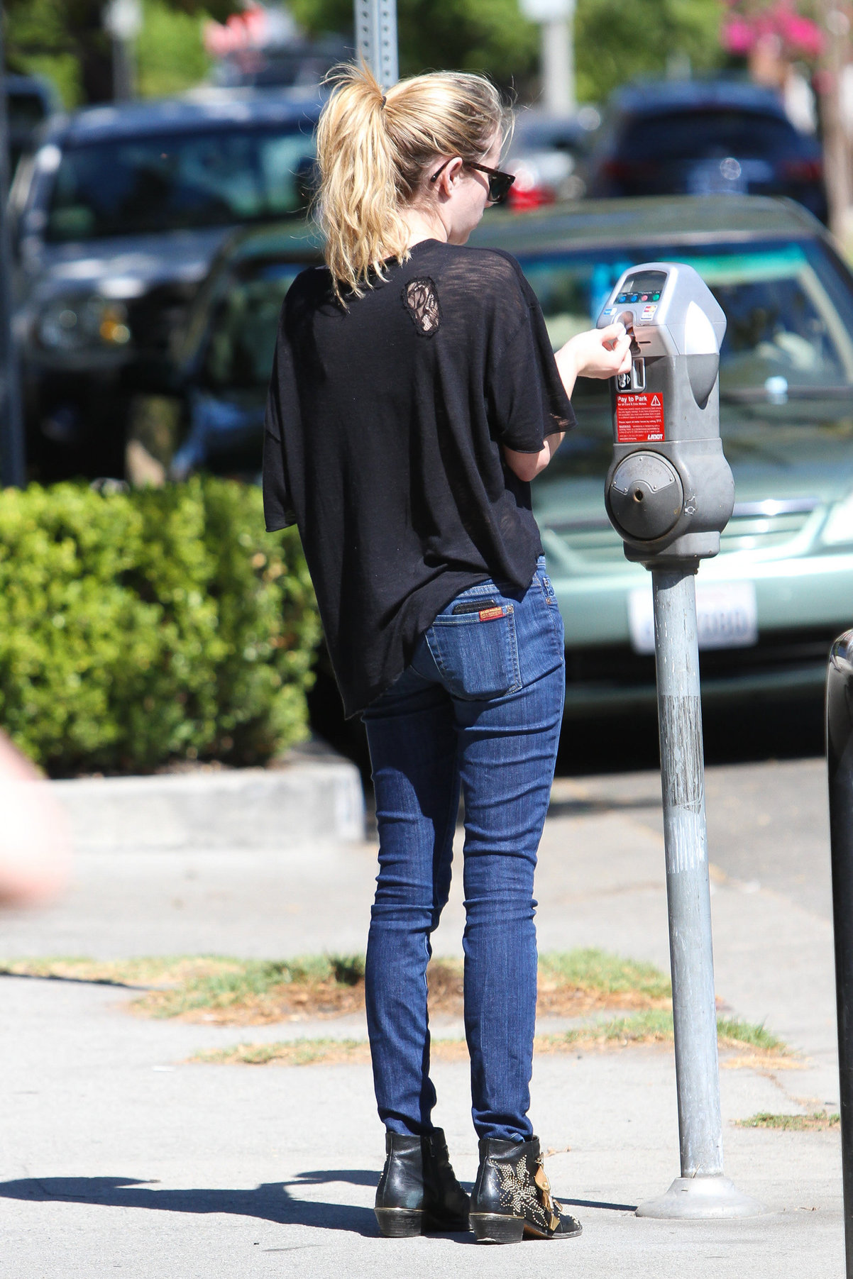 Emma Roberts walking in Hollywood 10/5/13  