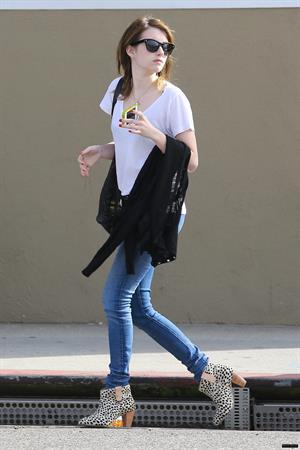 Emma Roberts in Hollywood 3/3/13  