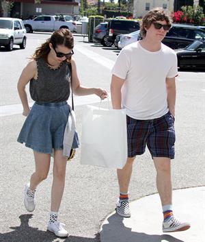 Emma Roberts - Spotted shopping at Samy's in Los Angeles (30.03.2013) 