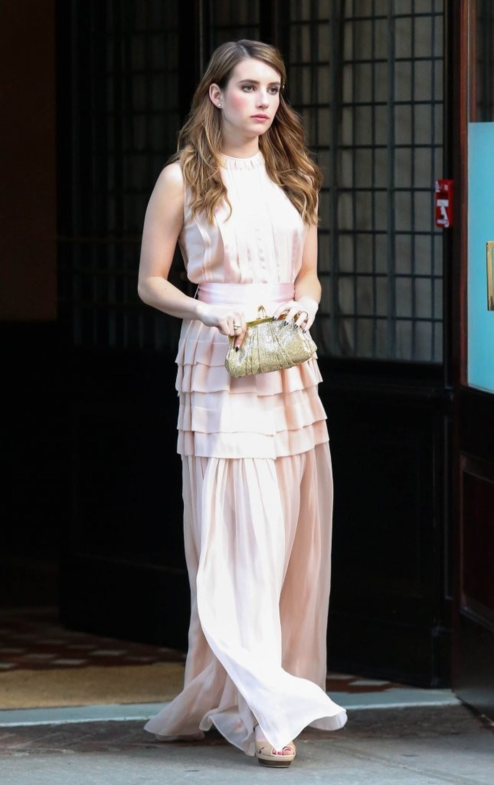 Emma Roberts Pre-Met Ball special screening of 'The Great Gatsby' in NYC 5/5/13 