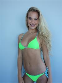 Meredith Mickelson in a bikini