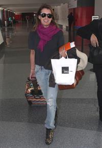 Emma Roberts departing on a flight at LAairport in Los Angeles, California on December 22, 2012 