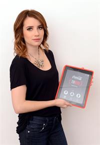 Emma Roberts Coca-Cola & RED event to help deliver an AIDS Free Generation in LA 12/20/12