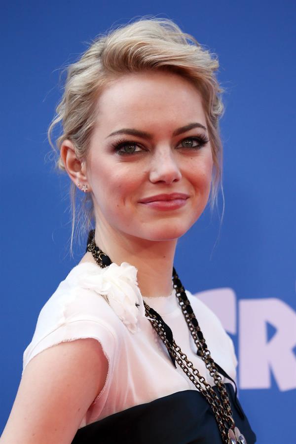 Emma Stone 'The Croods' premiere in NYC 3/10/13 