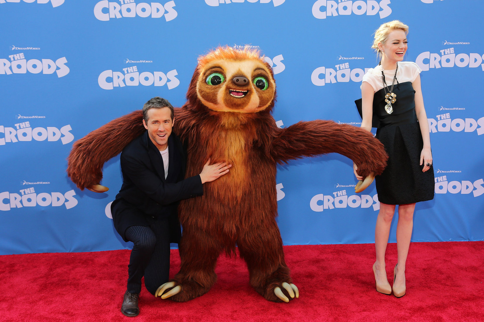 Emma Stone 'The Croods' premiere in NYC 3/10/13 