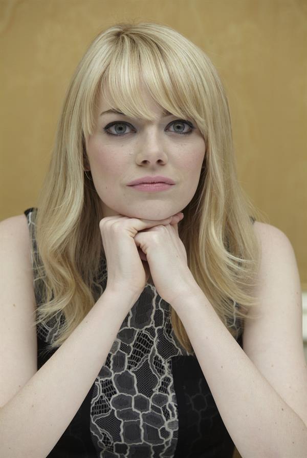 Emma Stone  The Croods  Press Conference, March 9, 2013 