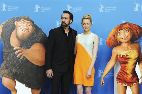 Emma Stone  'The Croods' photocall at 63rd Berlinale Int. Film Festival in Berlin 2/15/13 