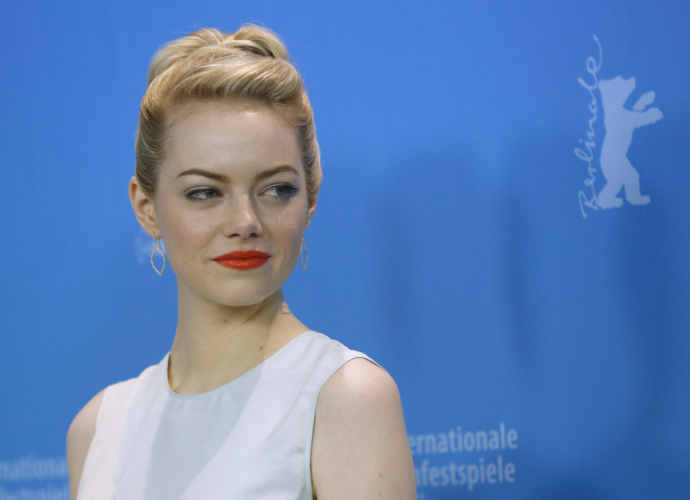 Emma Stone  'The Croods' photocall at 63rd Berlinale Int. Film Festival in Berlin 2/15/13 