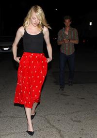 Emma Stone Out To Dinner - August 20, 2012 