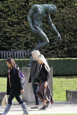 Emma Stone at Musee Rodin in Paris - October 4,2012 