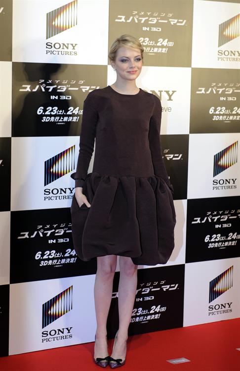 Emma Stone - The Amazing Spider-Man Press Conference in South Korea, June 14, 2012