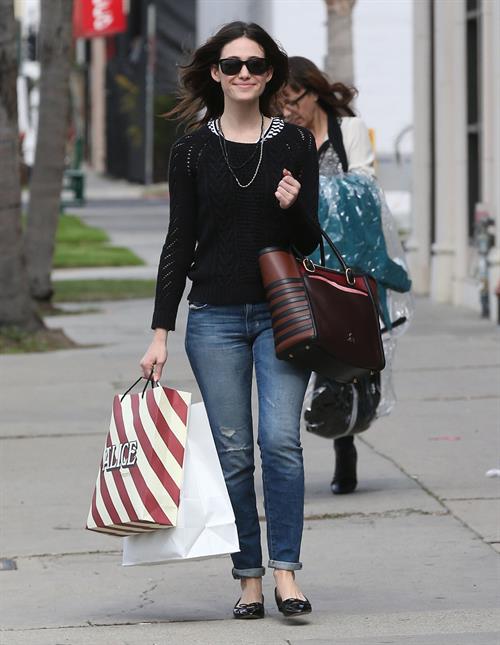 Emmy Rossum in Hollywood 1/23/13  