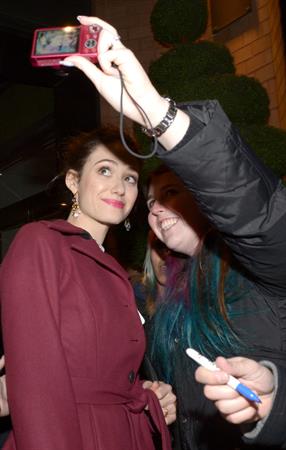 Emmy Rossum at Late Night with Jimmy Fallon in NYC 1/15/13 