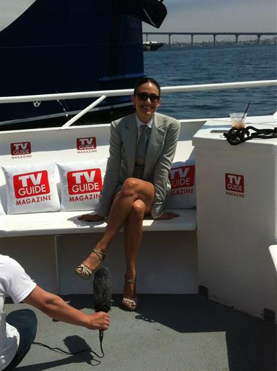 Emmy Rossum - Comic-Con day promoting 'Shameless' on July 14, 2012