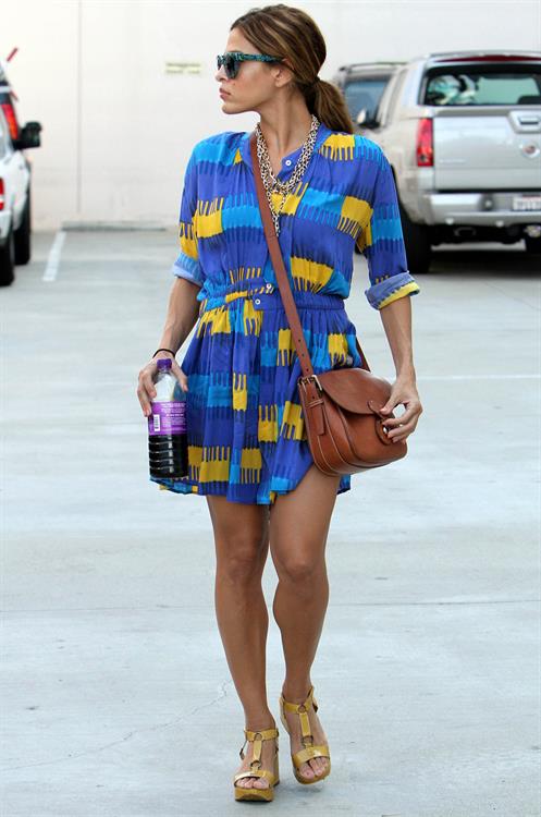 Eva Mendes in LA on Aug. 22, 2012