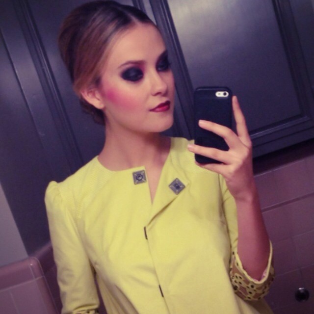 Alexandra Tyler taking a selfie