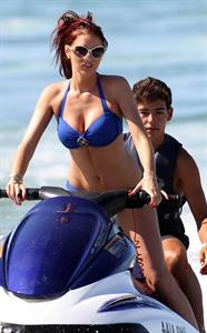 Amy Childs in a bikini