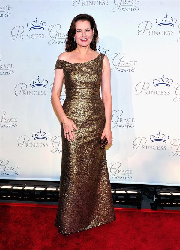 Geena Davis 22th Anniversary Princess Grace Awards Gala on October 10, 2012
