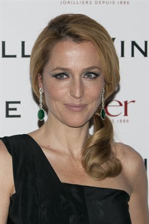 Gillian Anderson attends private dinner hosted by William Vintage February 8, 2013 in London 