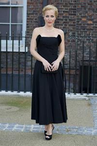 Gillian Anderson Fashion Rules Exhibition launch party in London July 4, 2013 