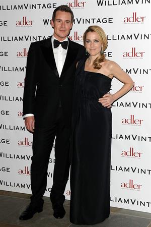 Gillian Anderson attends private dinner hosted by William Vintage February 8, 2013 in London 