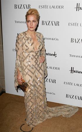 Gillian Anderson  Harper’s Bazaar Women of the Year Awards in London - October 31, 2012 