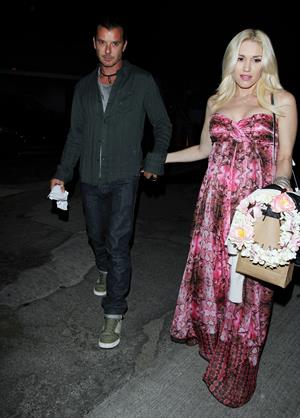 Gwen Stefani seen at a friend's house for a baby shower in Los Feliz Nov 4, 2013 
