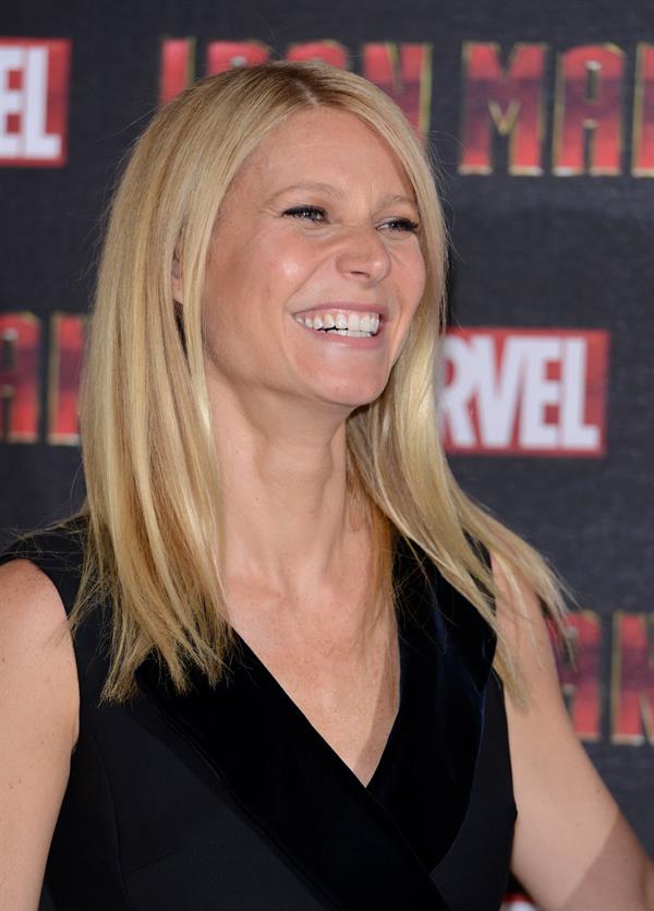 Gwyneth Paltrow  Iron Man 3  Photocall in London -- Apr. 17, 2013 