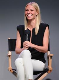 Gwyneth Paltrow attends 'Meet The Developer' at the Apple Store Soho in NY May 7, 2013 