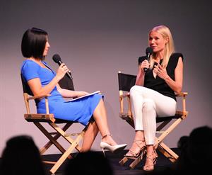 Gwyneth Paltrow attends 'Meet The Developer' at the Apple Store Soho in NY May 7, 2013 
