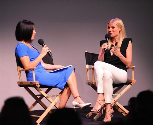 Gwyneth Paltrow Pictures Gwyneth Paltrow attends 'Meet The Developer' at the Apple Store Soho in NY May 7, 2013
