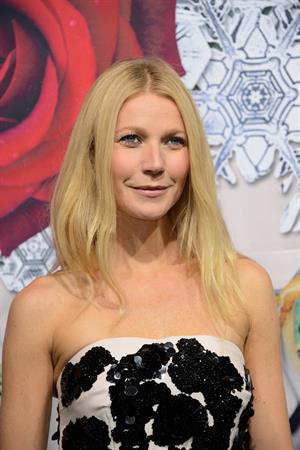 Gwyneth Paltrow Printemps Christmas Decorations Inauguration In Paris -- Nov. 7, 2013 