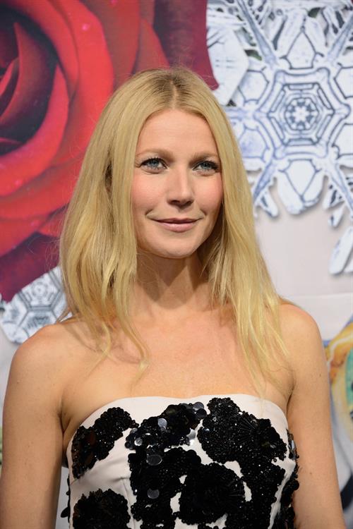 Gwyneth Paltrow Printemps Christmas Decorations Inauguration In Paris -- Nov. 7, 2013 
