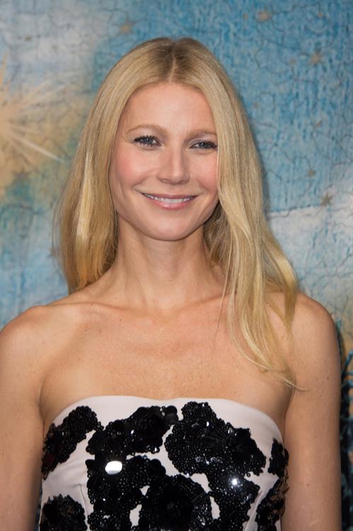 Gwyneth Paltrow Printemps Christmas Decorations Inauguration In Paris -- Nov. 7, 2013 